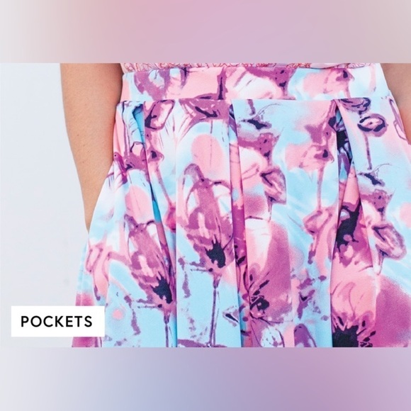 LuLaRoe Madison Skirt w Pockets - Picture 6 of 10